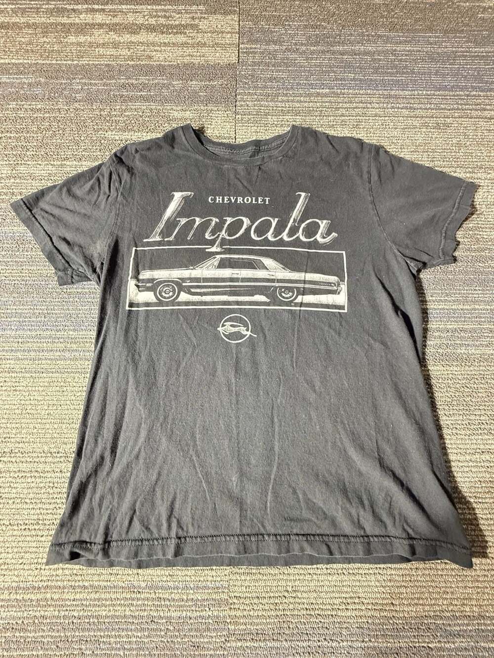 Chemistry Chevrolet Impala T-Shirt Size M Black Car Tee
